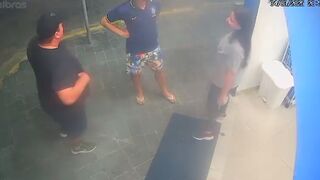 Security Guard in Black. It's Your Time