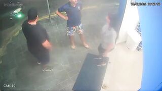 Security Guard in Black. It's Your Time