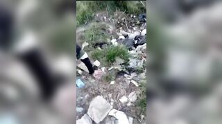 Crawling Syrian soldiers excuted today