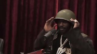 LOL: NFL Superstar and Trump Supporter Showed up to Rogan with a Combat Helmet Because he's "Going to war with Democrats"