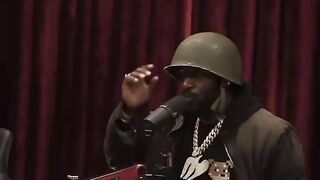 LOL: NFL Superstar and Trump Supporter Showed up to Rogan with a Combat Helmet Because he's "Going to war with Democrats"