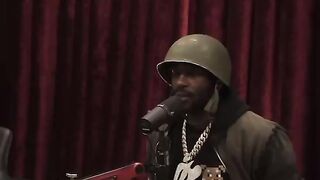 LOL: NFL Superstar and Trump Supporter Showed up to Rogan with a Combat Helmet Because he's "Going to war with Democrats"