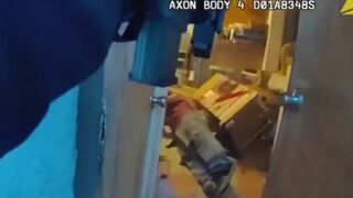 Police in Colorado Springs Drop Dead a Man Pointing Shotgun at Him