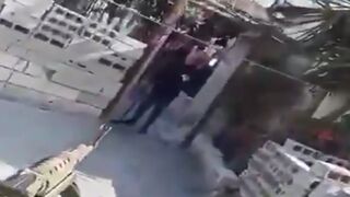 Innocent Man just Checking the noise is Brutally Gunned Down. Twice