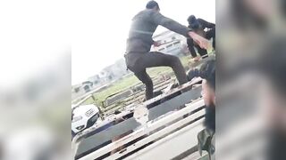 Assad Loyalists are Transported Whipped and Beaten like Cattle in Syria