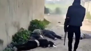 HTS soldiers execute some Shia in Syria 2