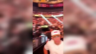 Andrew Tate arrives at UFC 313 with The Nelk Boys