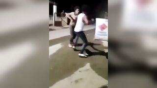 Knockout turns into Fatality..