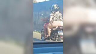 This Woman is wondering Why Everyone is Following Her?
