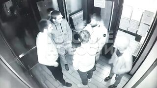 club security guard knocked out an armed migrant who threatened to kill customers