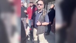 Demonic Liberal Women Shout at VP JD Vance as He Pushes His Daughter in a Stroller