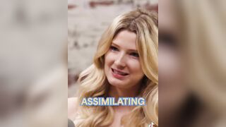 Young White Girl Cooks jewish Progressive Sam Cedar on America's White Christian Identity.