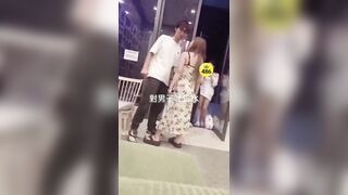 Loud mouth girl punished hard for spitting on her boyfriend face