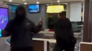 McDonald's Security in Baltimore, Maryland Ends Conflict with Shot to the Head. Justified?
