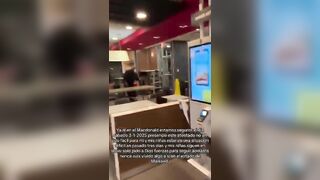 McDonald's Security in Baltimore, Maryland Ends Conflict with Shot to the Head. Justified?