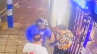 Thug vs. Liquor Store Owner in Wicked Lethal Gunfight