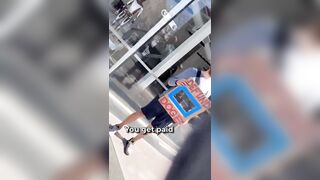 BREAKING: DOGE Protester Outside the Tesla Store Admits he was Paid to Protest. "I get paid to be out here."