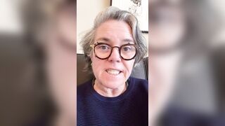 A Totally Defeated Rosie O'Donnell Who's TDS is so Bad She Finally Self-Deported!