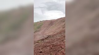 Tractor driver dies after tractor overturns while removing vegetation on highway embankment