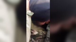 A group of HTS terrorists were ambushed Dying and just Shooting Everywhere