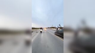 I Think his Last Words was "...Oh". So just One Word