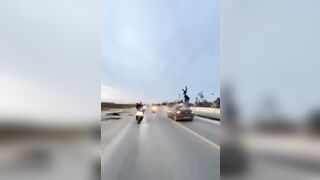 I Think his Last Words was "...Oh". So just One Word