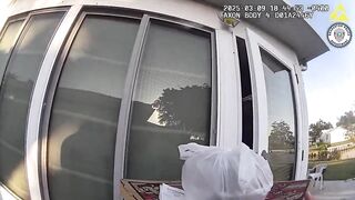 Police Officer Delivers Pizza Because Of Alligator
