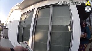 Police Officer Delivers Pizza Because Of Alligator