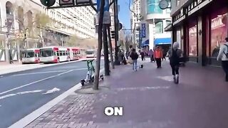 WILD: Mentally Unstable Tranny Pulled a Gun on a Street Preacher.