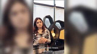 These Koreans Shop Owners Aren't Having any of This Tranny's WOKE BS!!