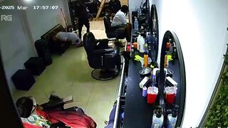 2 Hitmen Invade Barbershop to Kill Man that Ratted them Out