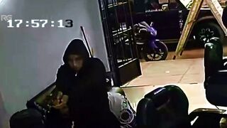 2 Hitmen Invade Barbershop to Kill Man that Ratted them Out
