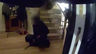 Sad: Crazy Man comes Down Stairs with his Samurai Sword