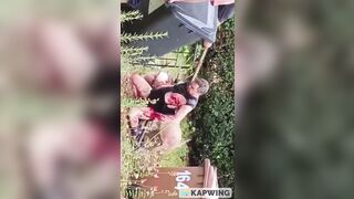 52 Year old Man getting Sliced and Diced by Pitbulls and No One can Help?