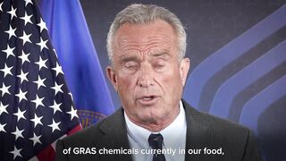 BREAKING:RFK Jr. moves to eliminate 'self-affirmed generally recognized as safe foods