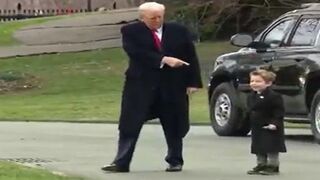 Trump Takes Elon's Son for a Walk and its Awesome! 7 paving the way for the children of America and the WORLD!!