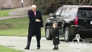 Trump Takes Elon's Son for a Walk and its Awesome! 7 paving the way for the children of America and the WORLD!!