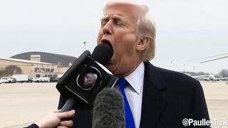Here's what you missed in the edited video of Donald Trump getting hit with a Mic