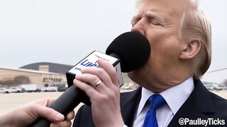 Here's what you missed in the edited video of Donald Trump getting hit with a Mic