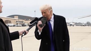 Here's what you missed in the edited video of Donald Trump getting hit with a Mic