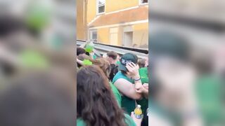 Shocking Roof Collapse at a St. Patrick’s Day Frat Party near the University of Pittsburgh!