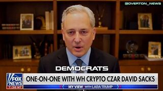 David Sacks Perfectly Breaks Down Democrats Delusion Regarding Elon Musk.