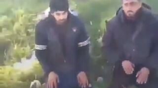 Syrian security forces executed two young civilians on the Syrian coast. Then Clap