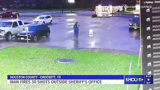 MEANWHILE IN TEXAS: Man in overalls, claiming to be a federal agent, fires 30 rounds