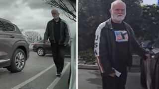 The Dude that Keyed a Tesla in a Parking Lot was Caught and Confronted.