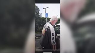 The Dude that Keyed a Tesla in a Parking Lot was Caught and Confronted.