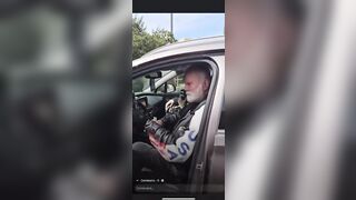 The Dude that Keyed a Tesla in a Parking Lot was Caught and Confronted.