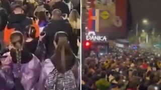 BREAKING: Serbia Uses Sonic Weapon Against It's Own People Who Were having a Silent Protest.