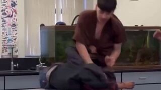 White Kid vs Black Girl Brawl in California High School ends in KO