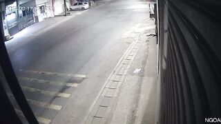 Extraordinary. Leg Severed DURING Accident Kills Driver